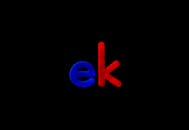 Ek Logo Illustration