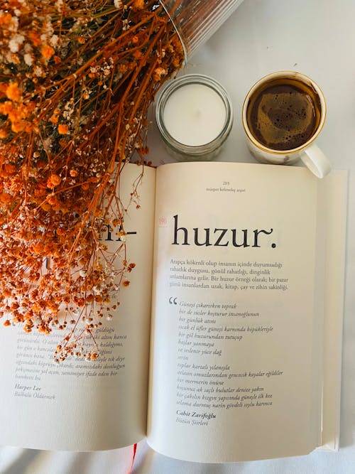Δωρεάν στοκ φωτογραφιών με türkiye, άνθη πορτοκαλιάς, ανοιχτό βιβλίο