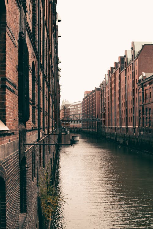 Kostnadsfri bild av byggnader, hamburg, kanal