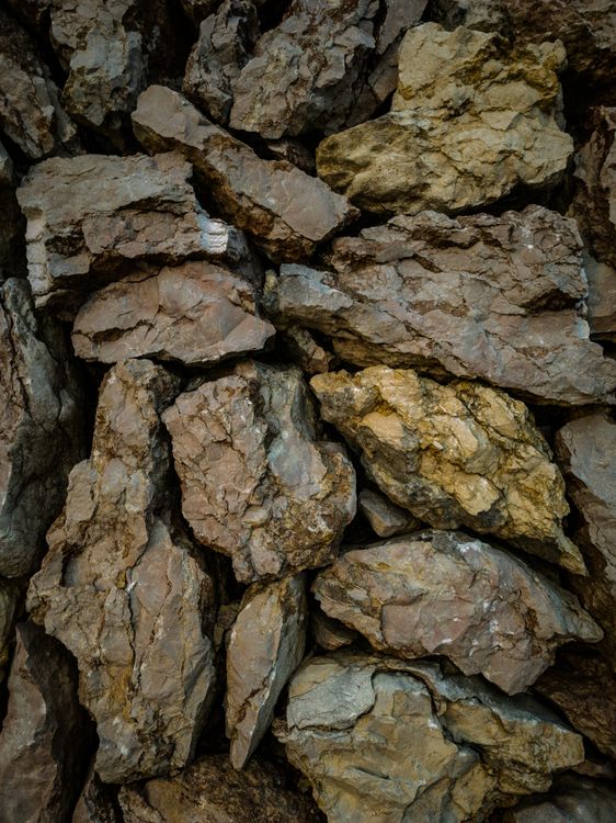 Close-Up Shot of Brown Rocks · Free Stock Photo