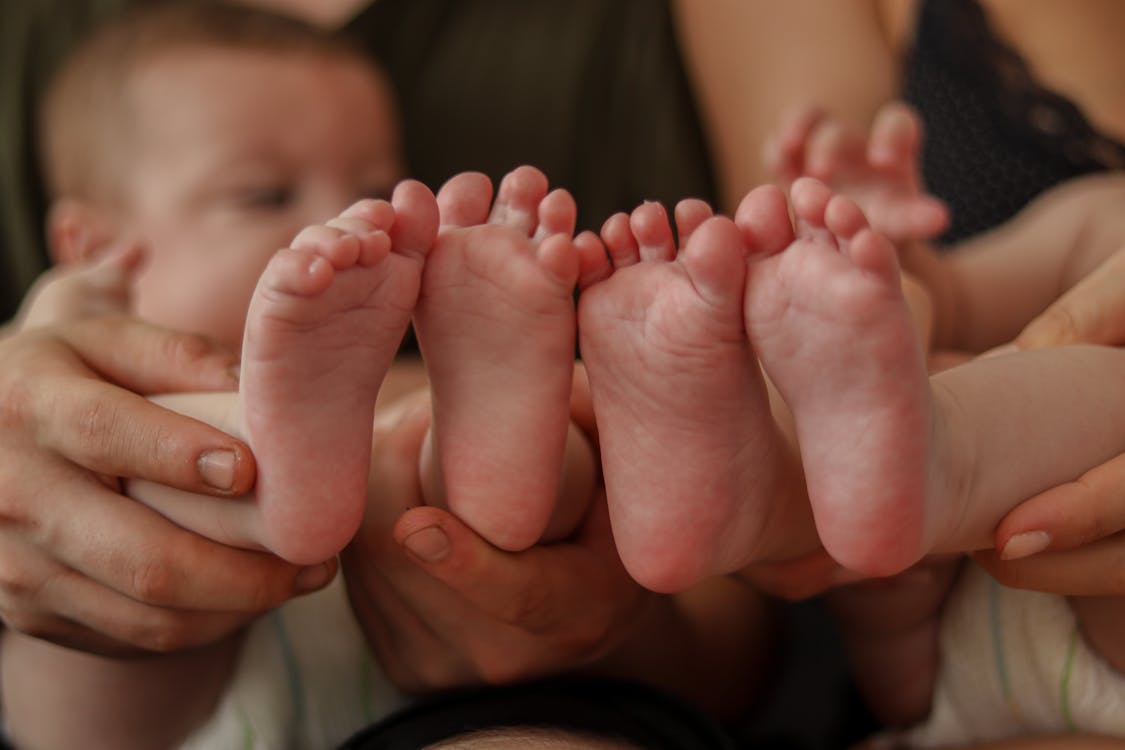Free Bare Feet in Close Up Shot Stock Photo
