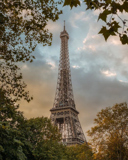 地標, 垂直拍攝, 巴黎 的 免費圖庫相片