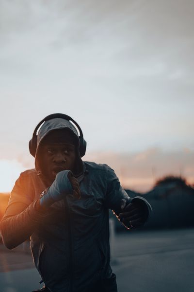 Boxer training outdoors, photo by Thomas Ronveaux on Pexels