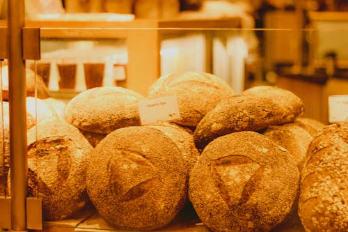 Free Close-up Photo of Sourdough Breads  Stock Photo