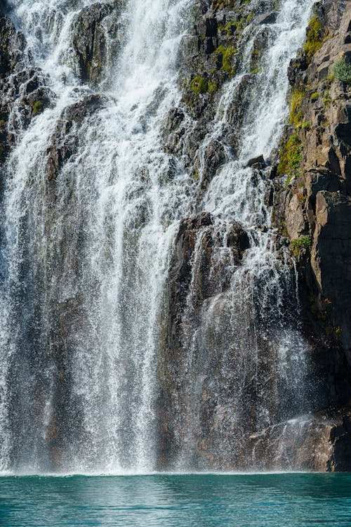 Water Falling on a Stream