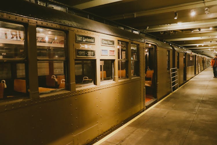 Train Station In A Subway 