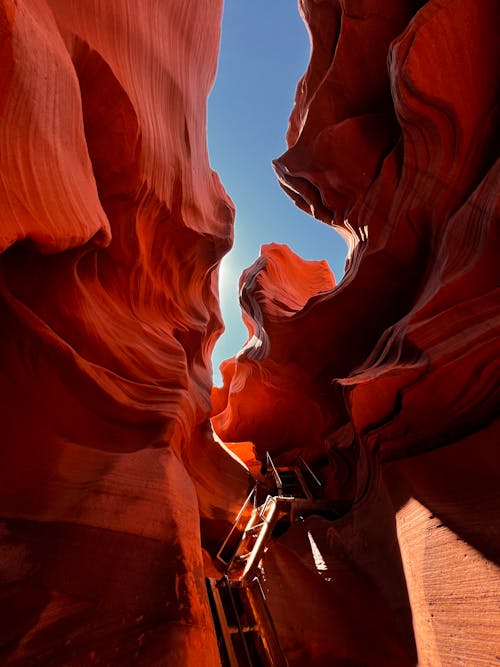 antilop kanyonu, çevre, çorak içeren Ücretsiz stok fotoğraf