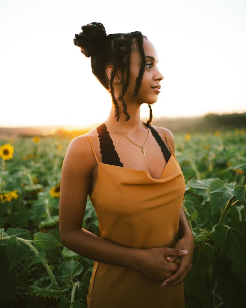 Woman in Dress