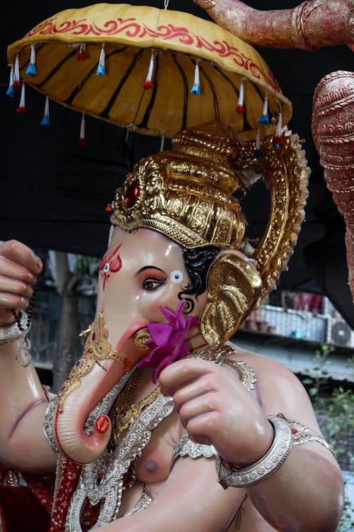 Ilmainen kuvapankkikuva tunnisteilla ganesha, Hindu, kultainen