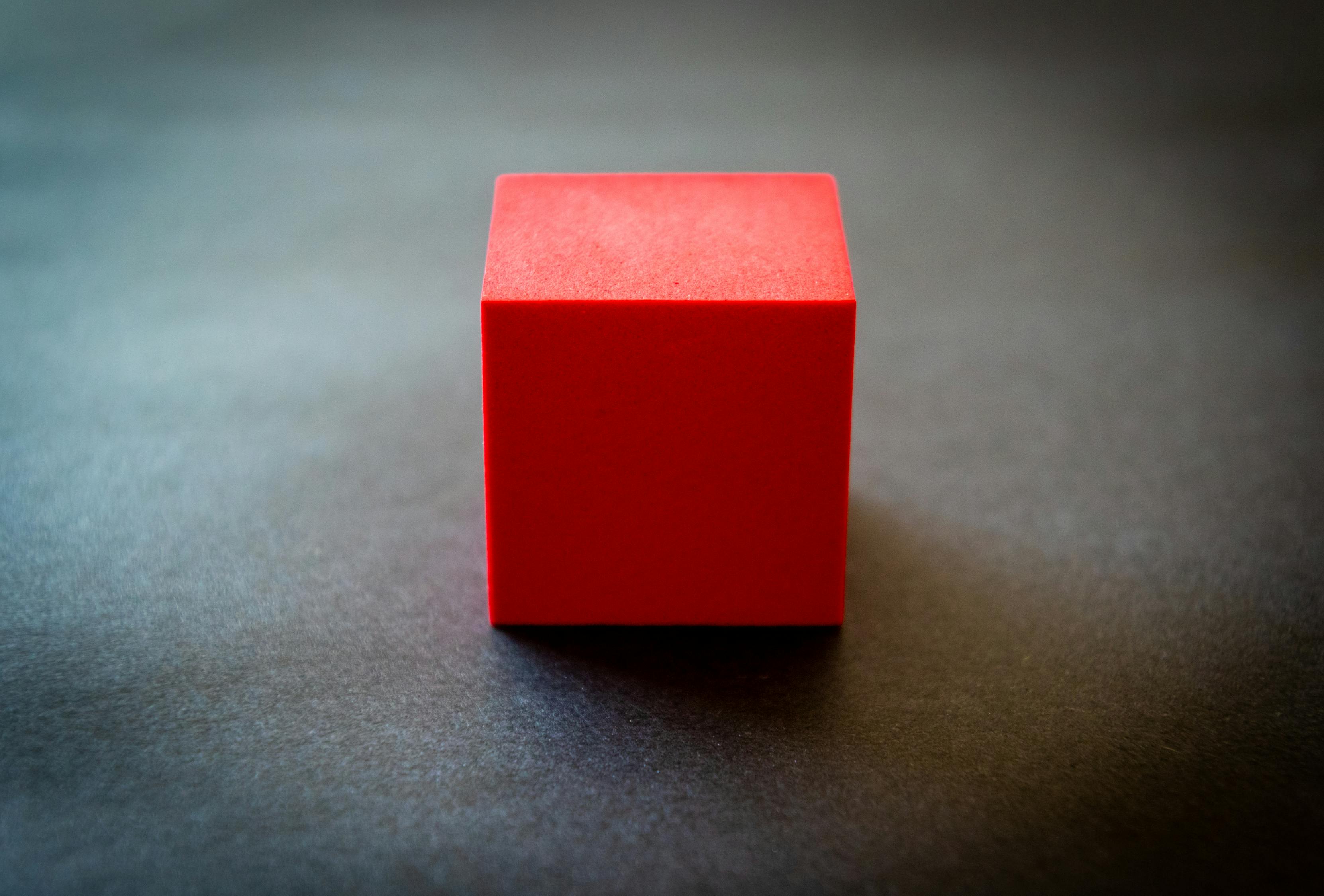 Red Cube · Free Stock Photo