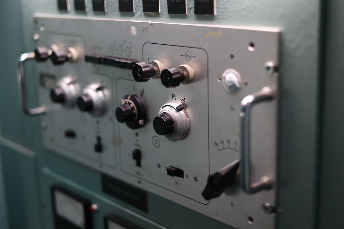 Close-up of the Switches of a Machine · Free Stock Photo