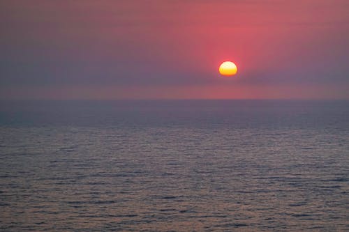 Безкоштовне стокове фото на тему «Захід сонця, золота година, море» стокове фото