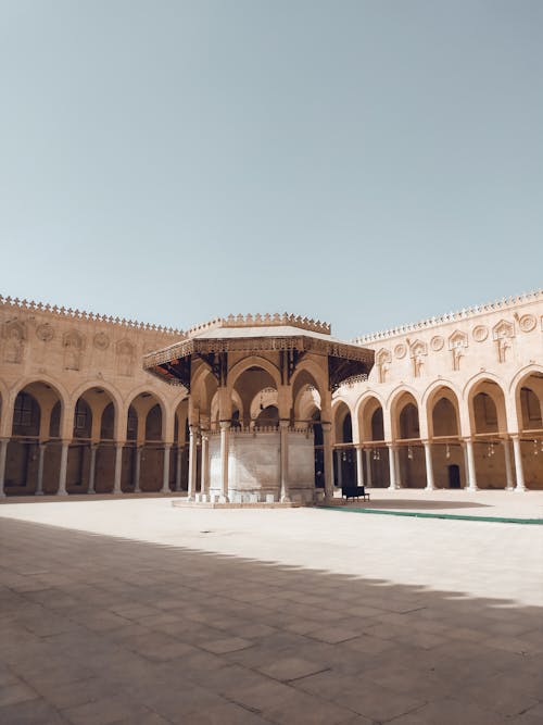 The Sultan Al-Mu'ayyad Mosque in Egypt