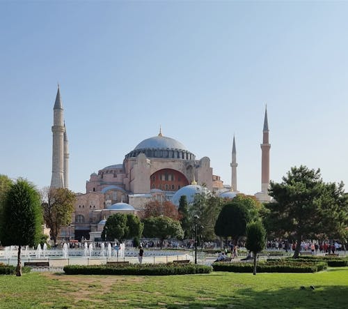 Immagine gratuita di architettonico, hagia sophia, Istanbul