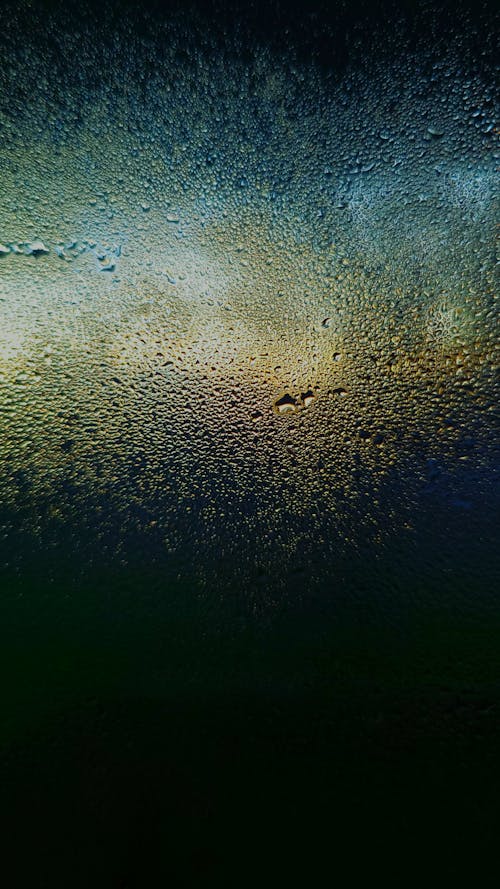 A Photo of a Wet Glass