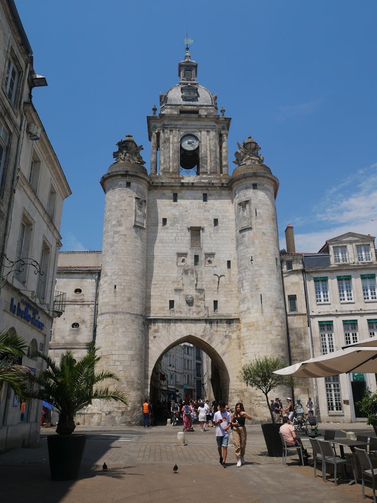 Grosse Horloge In La Rochelle, France