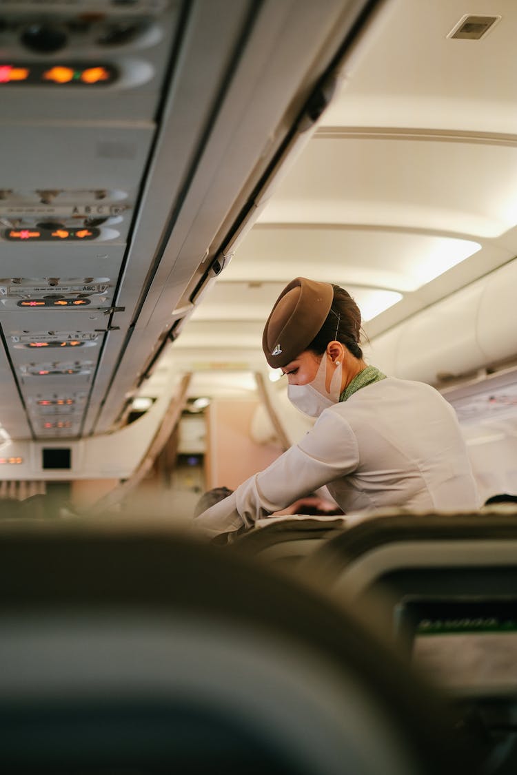 Photo Of A Flight Attendant