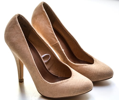 Women's Beige High Heels