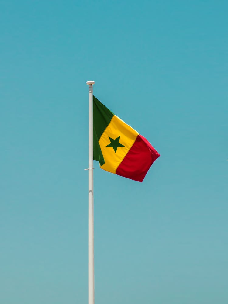 The Flag Of Senegal 