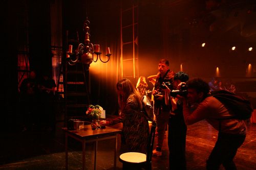 Event crew setting up backstage — photo by Agustina Croce on Pexels