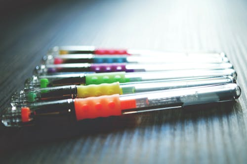 Free stock photo of close up view, pencils