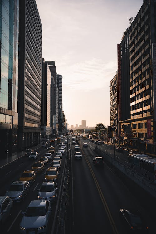 Traffic Jam on a City