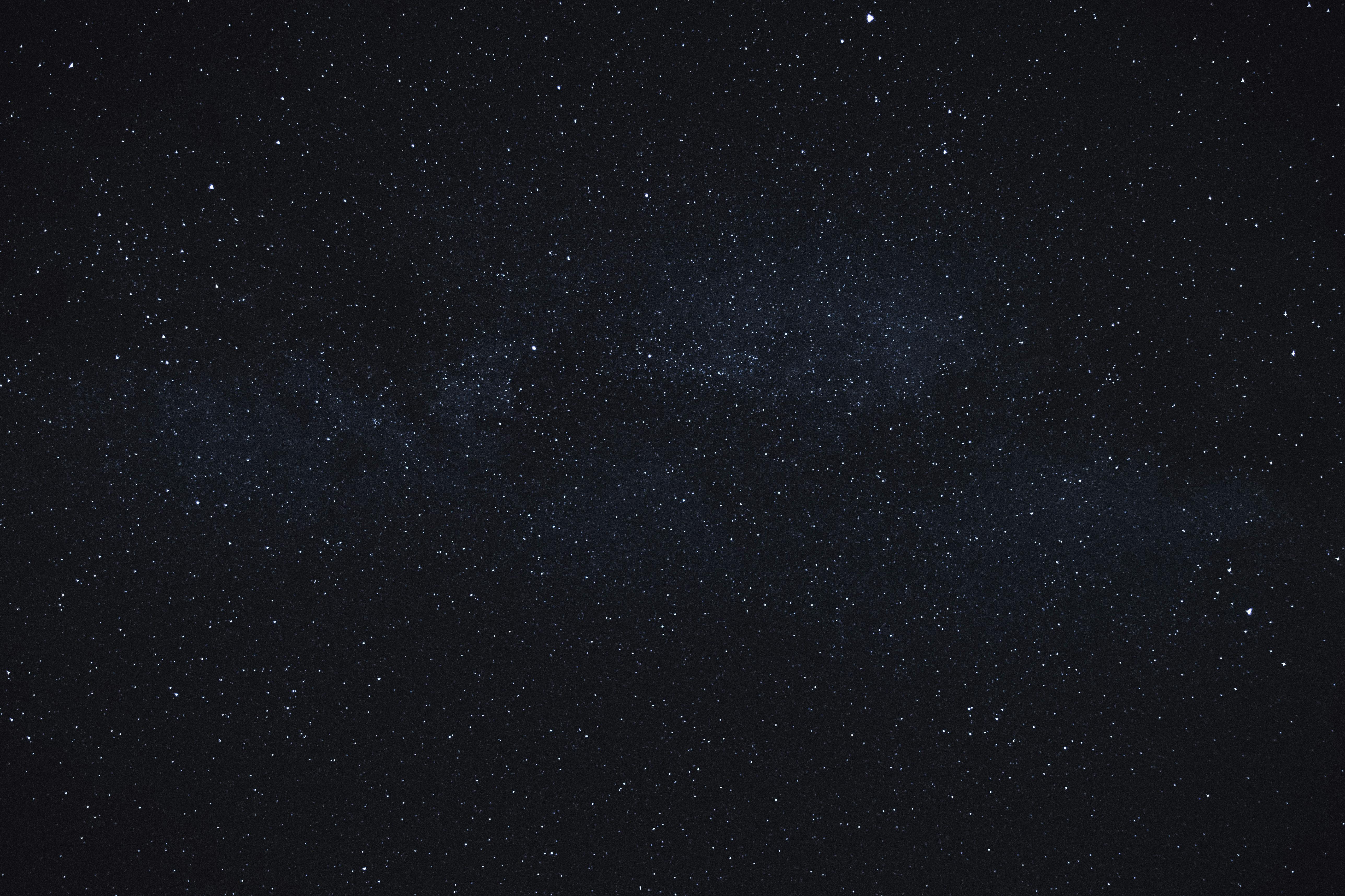 black night sky background