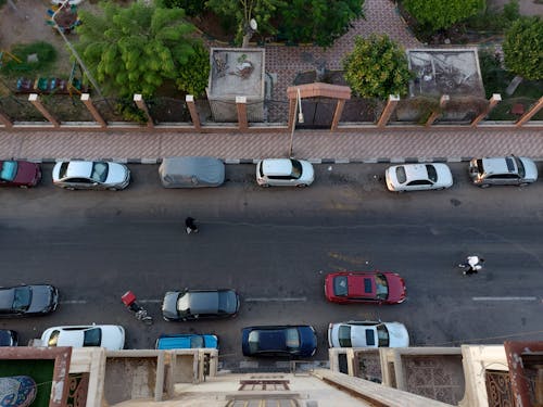 Cars Parked on the Side of the Street