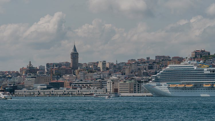 Istanbul City View From Bosphorus