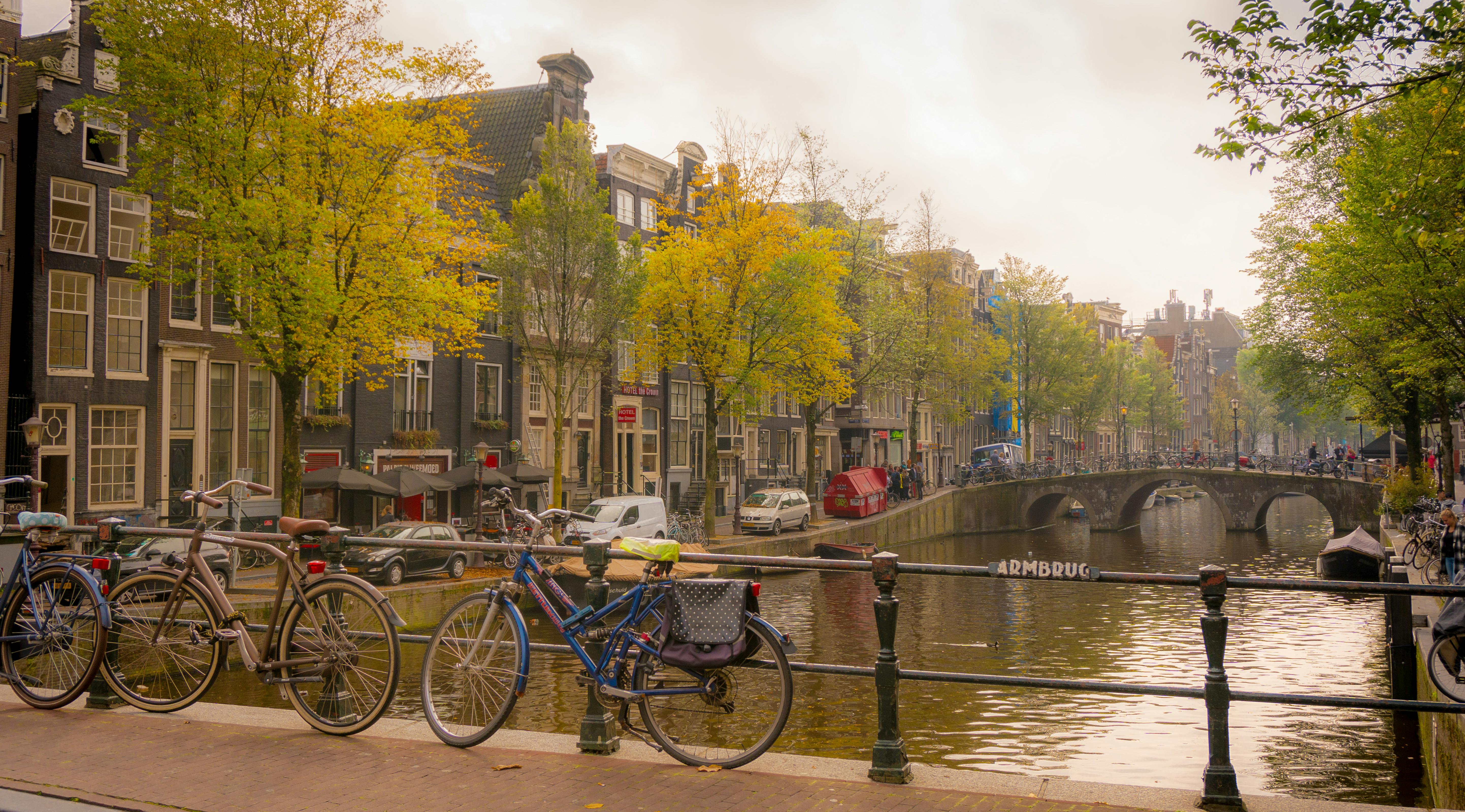 Free stock photo of amsterdam, bikes, city