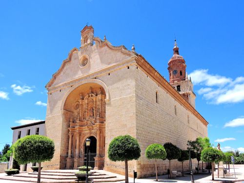 Free Stunning view of a historic church in Calatayud, Spain, showcasing intricate architecture. Stock Photo