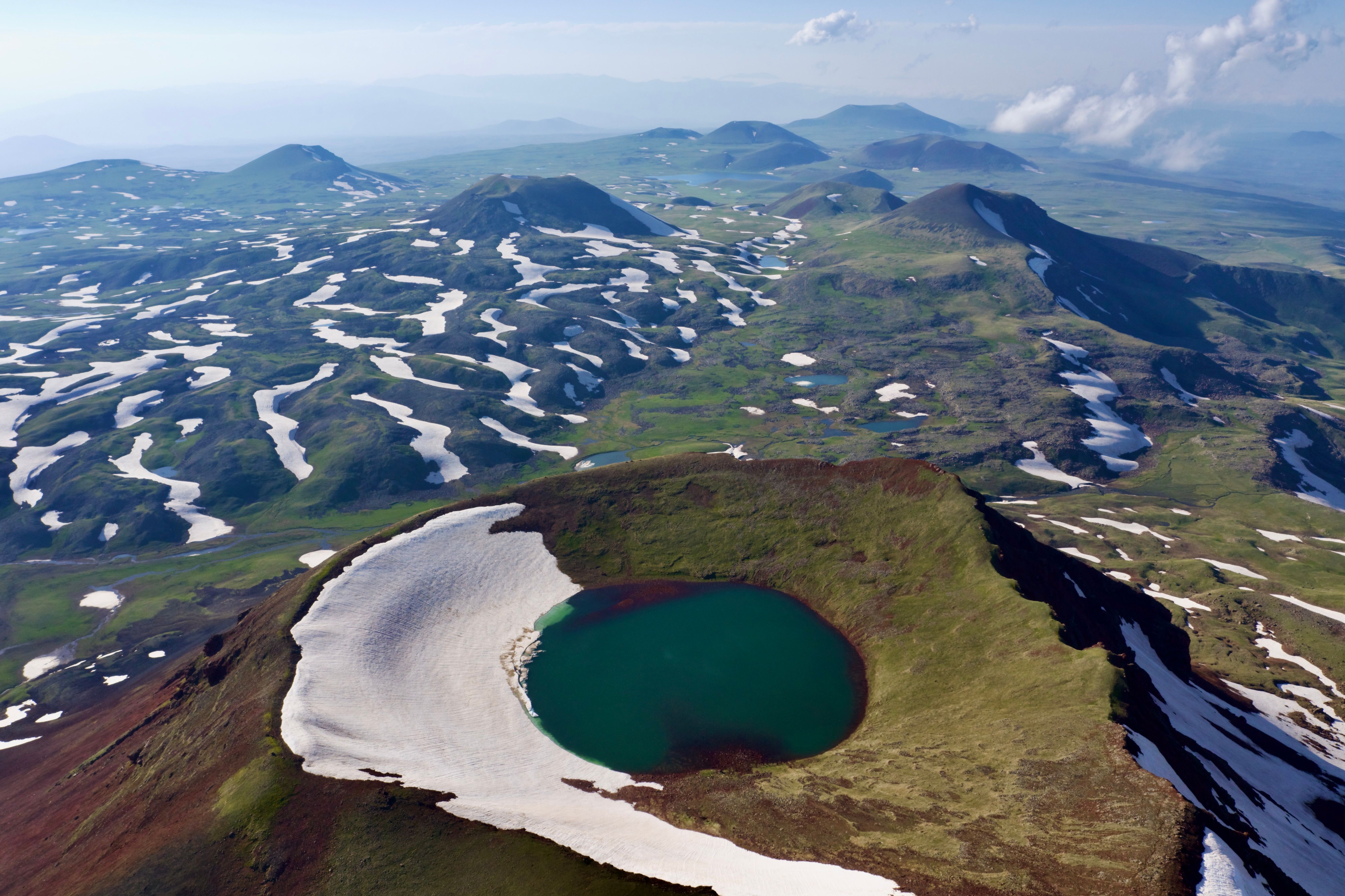 Aerial View of Mountain Ranges · Free Stock Photo
