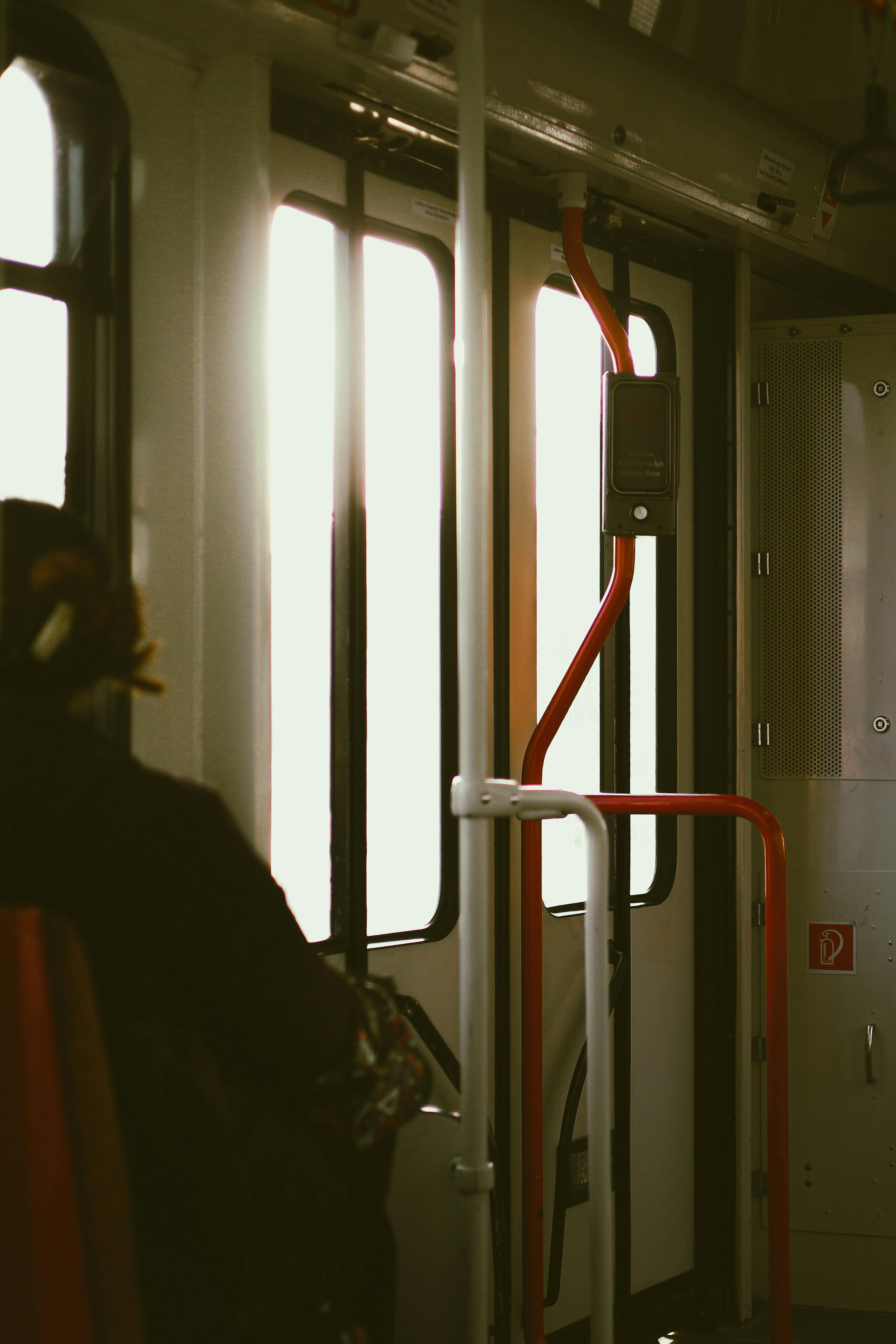 Inside of a Train · Free Stock Photo