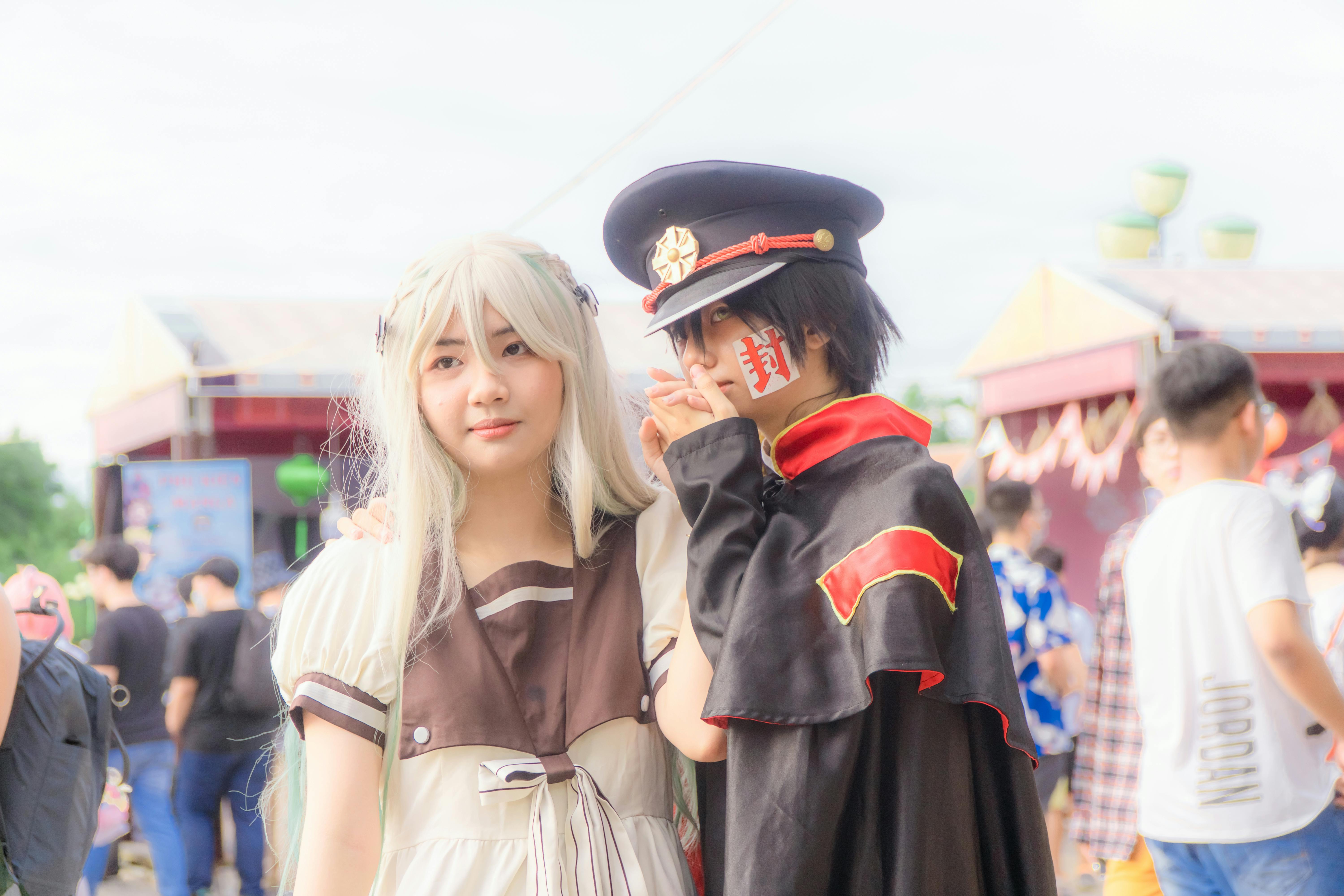 Couple Wearing Costumes · Free Stock Photo