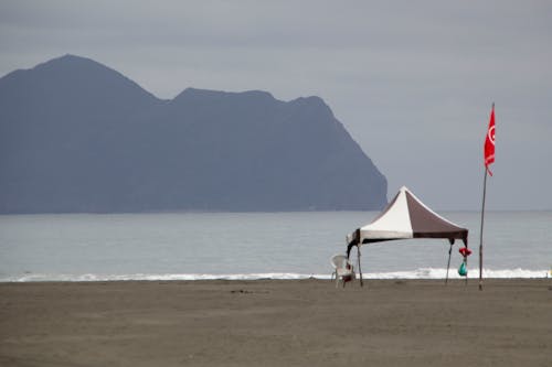 sea island beach tent flag