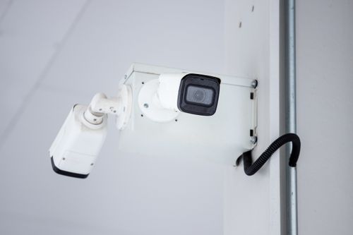 Concealed CCTV cabling