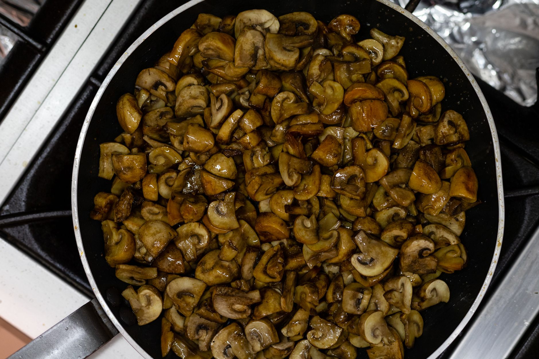 Butter Garlic Mushrooms
