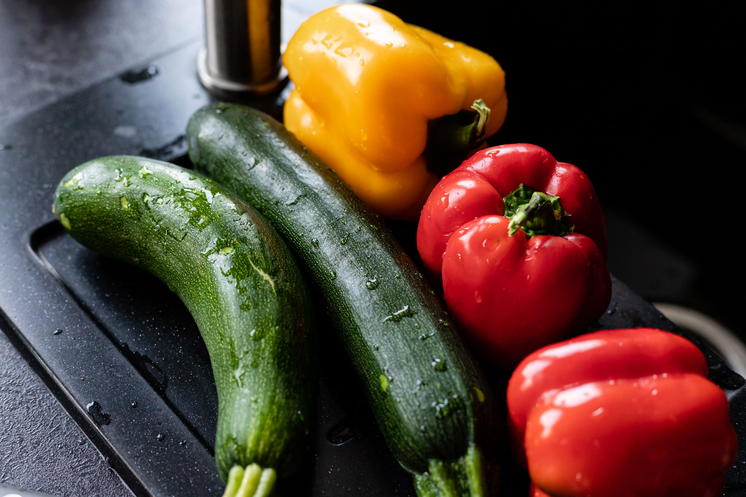 Ingredients for Sheet Pan Lemon Herb Roasted Vegetables — justcookdaily.com