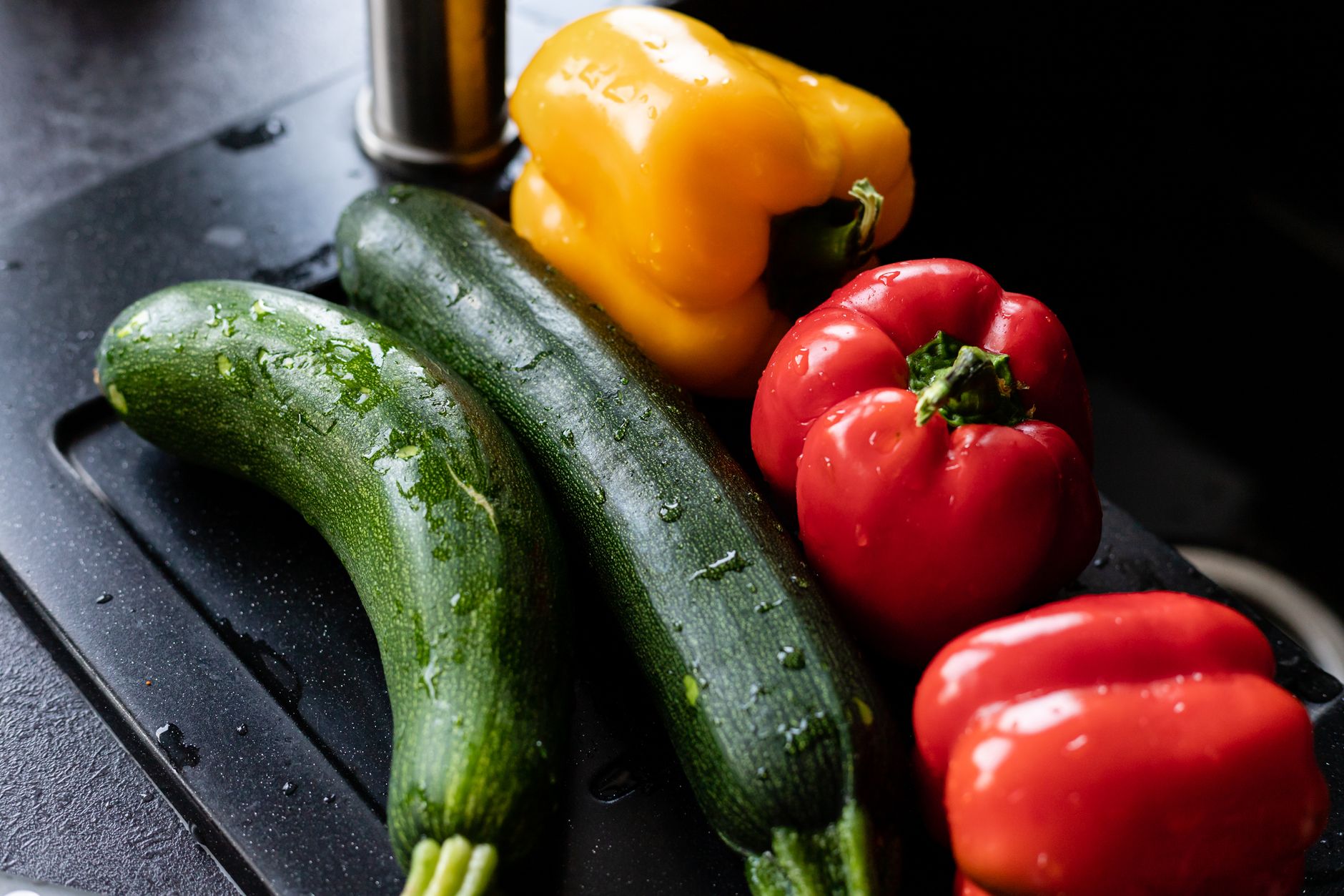Ingredients for Sheet Pan Lemon Herb Roasted Vegetables — justcookdaily.com