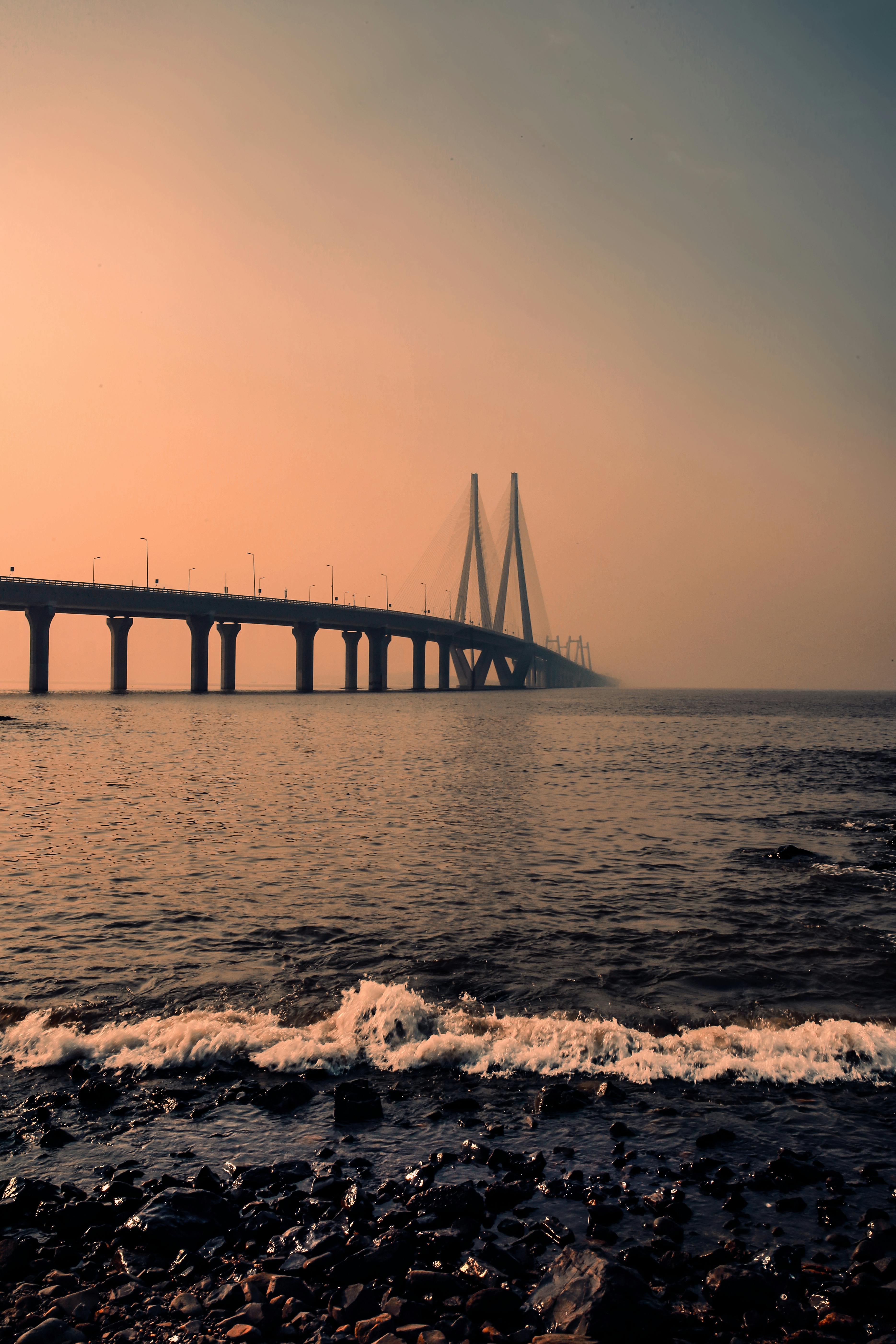 Bridge over the Sea · Free Stock Photo