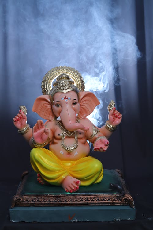 Free A Statuette of Ganesha  Stock Photo