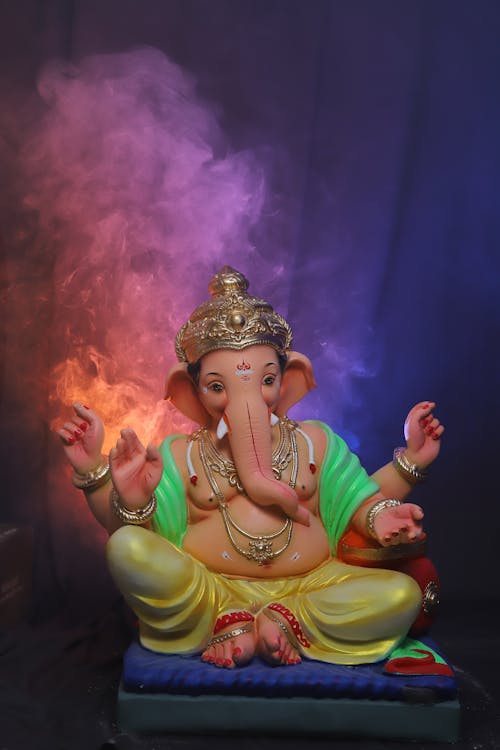 A Sculpture of the Deity Ganesha 