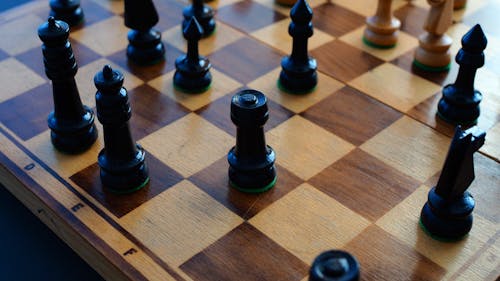 Бесплатное стоковое фото с крупный план, стратегия, шахматная доска