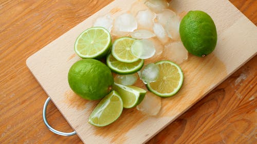 Lime on Chopping Board