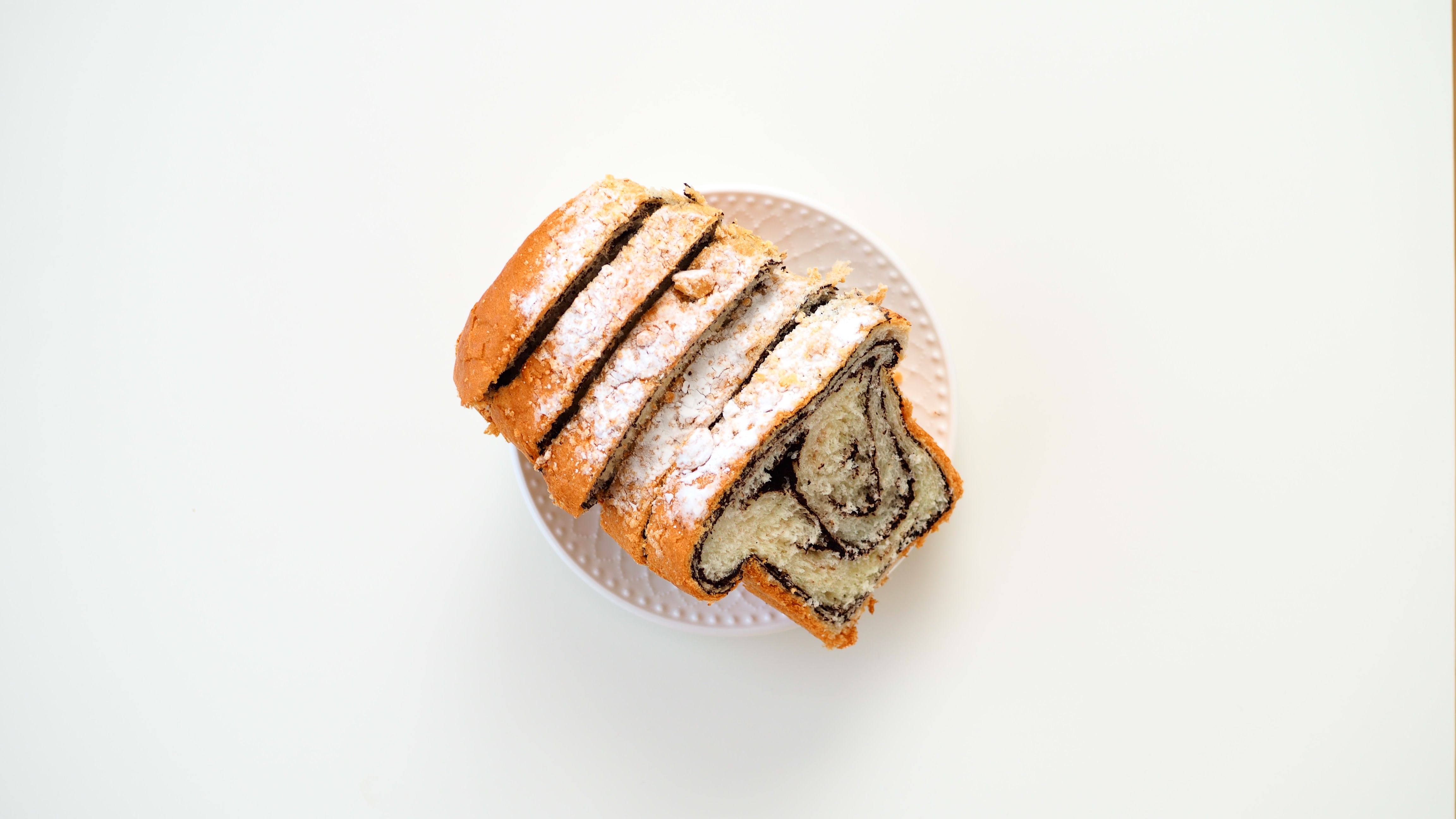 Coffee and pan dulce at the plaza pulpería