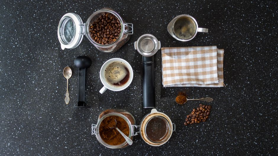 kitchen counter routine setup lifestyle photo 2