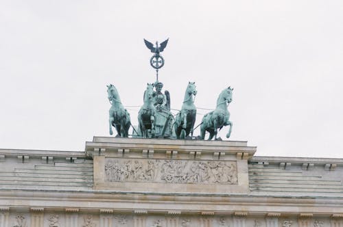 Sculptures on Top of Brandemburg Gate