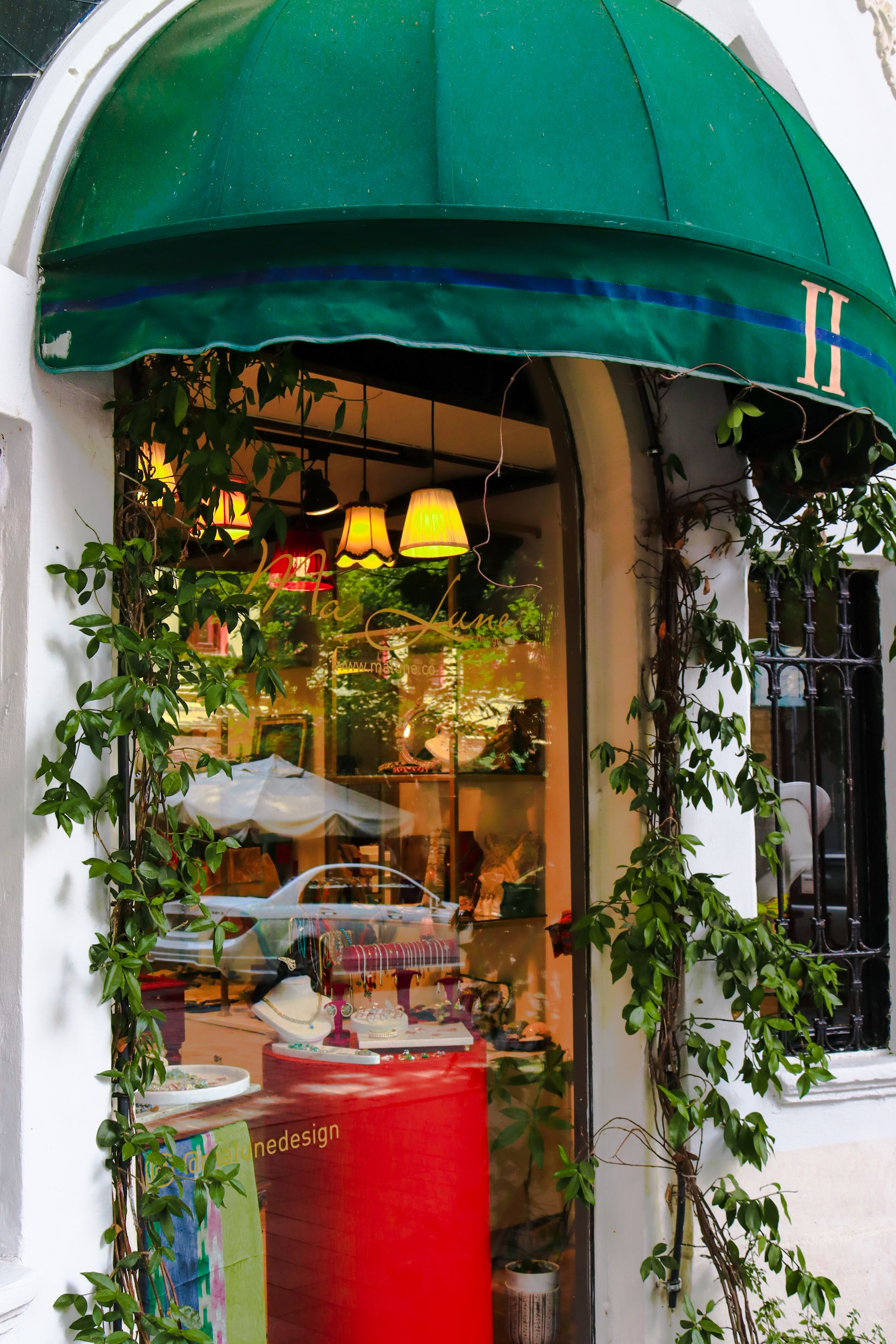 Pet shop storefront