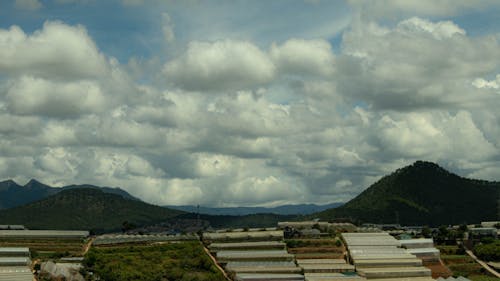 Immagine gratuita di azienda agricola, azzurro cielo, collina