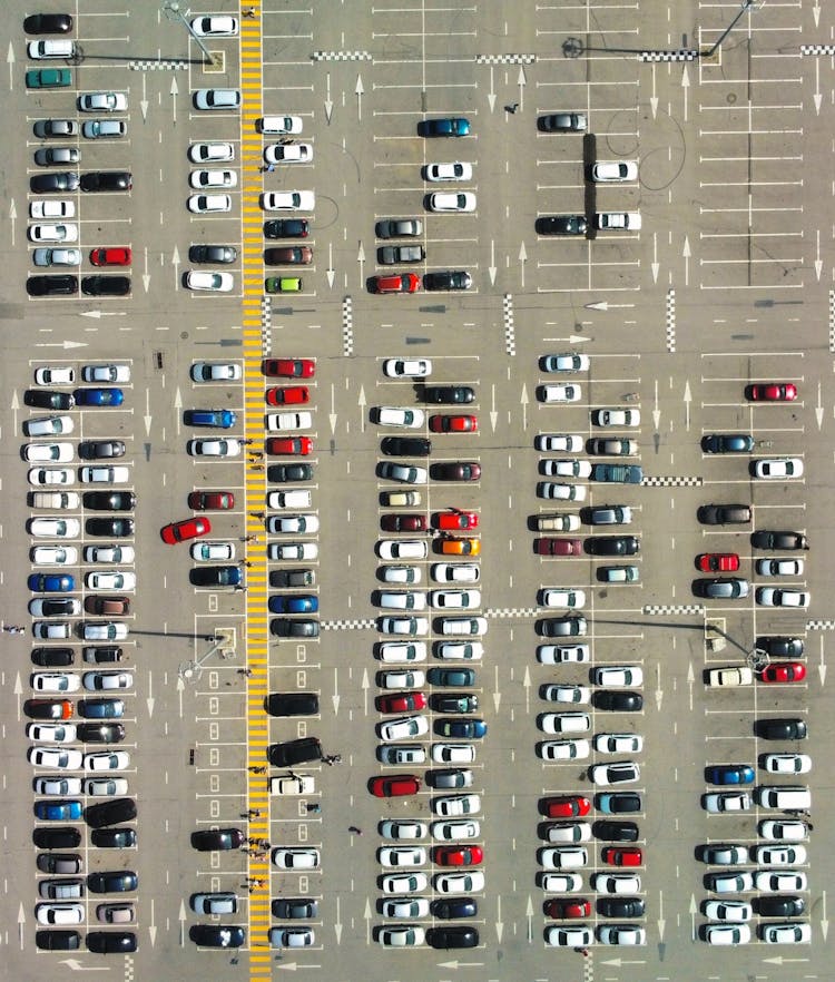 Cars On Car Park